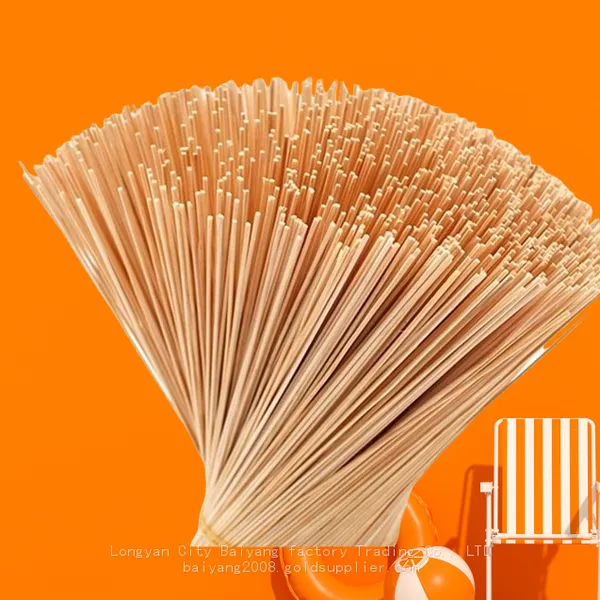 Cheap Price 8 Inch Bamboo Stick for Incense Making or Agarbati Stick Natural Incense Stick for Sales photo-2