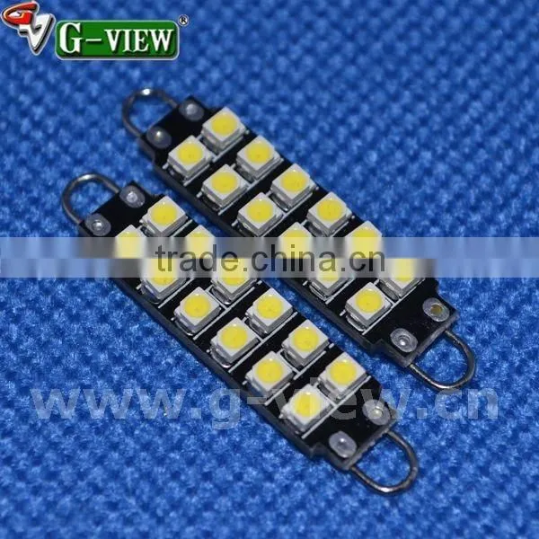 Festoon Car Led Light 12v , Festoon Led Auto 44mm 12smd 1210 Led Auto Bulb C5w photo-6