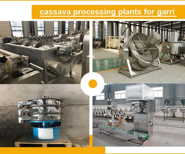 West Africa Garri Making Plant Cassava Garri Processing Factory Equipment Design photo-4