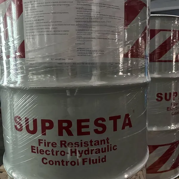 SUPRESTA EHC-S Phosphate Ester High-Pressure Fire-Resistant Hydraulic Fluid – Fire-Protective Fluid for Turbine EH Electro-Hydraulic Control Systems photo-2