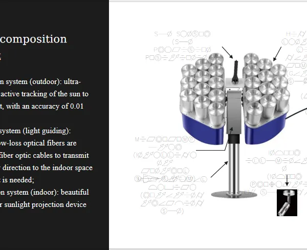 Intelligent Fiber Optic Sunlight Import System photo-2