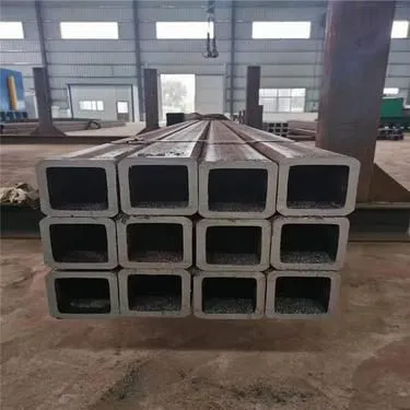 100x100x5mm Carbon Steel Square Pipe, EN 10025, Untreated, Mill Edge