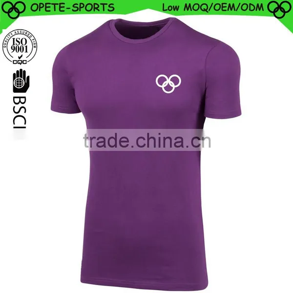 Dri Fit t Shirts--Dri Fit Shirts Wholesale OEM Type Men's Sport Shirts Dry Fit T-shirts Fitness t Shirts Dry Fit for Men photo-6