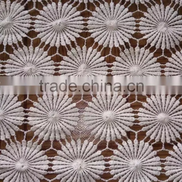 Wholesale Garment Accessory Embroidery Cotton Lace Fabric photo-2
