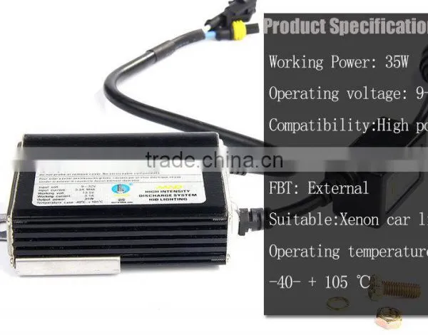 no Profit !Hot Sale 9-32v OEM HID Bi-xenon H4 Kit With Super Slim Ballast 35W 55W photo-3