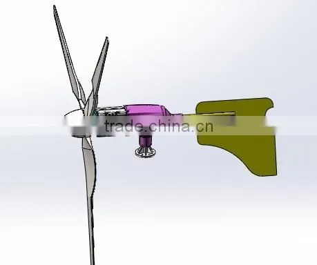 2015 Hot Sale Richuan Permanent Magnetic Generator ! AC 3-Phase Mini Wind Power Generator 300w photo-4