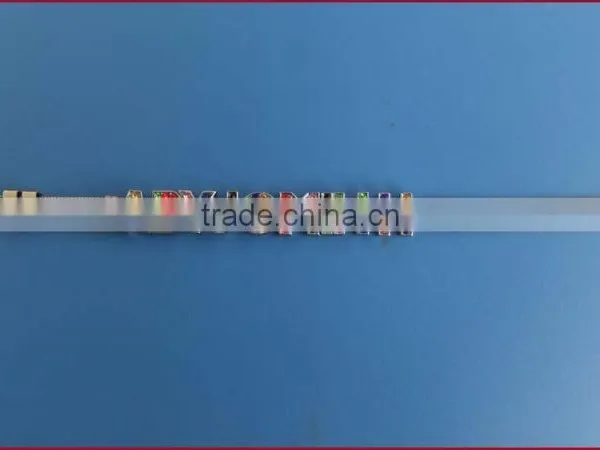 Letters Can be Wear on Steel Mesh Belt 8MM & 10MM Wide Wristband Stainless Steel Bracelet photo-2