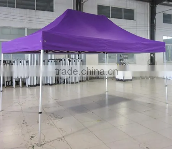 3m X4.5m Small Hexagon Folding Gazebo With Window and Door Walls