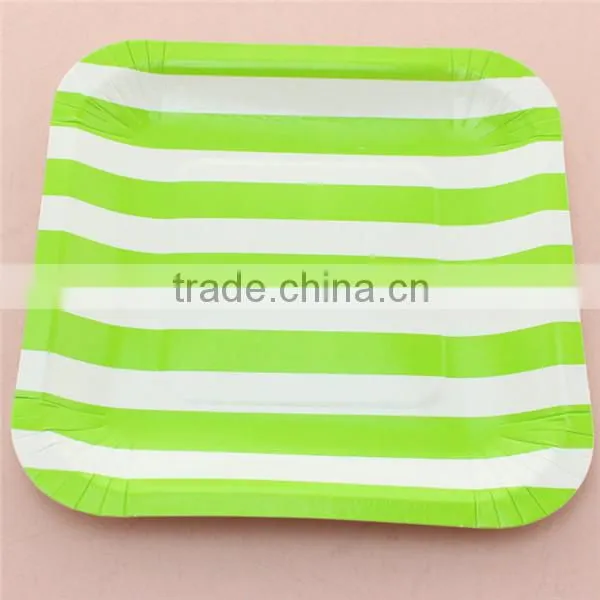 Birthday Wedding Party Decorations Event Disposable Paper Plates Dishes photo-5