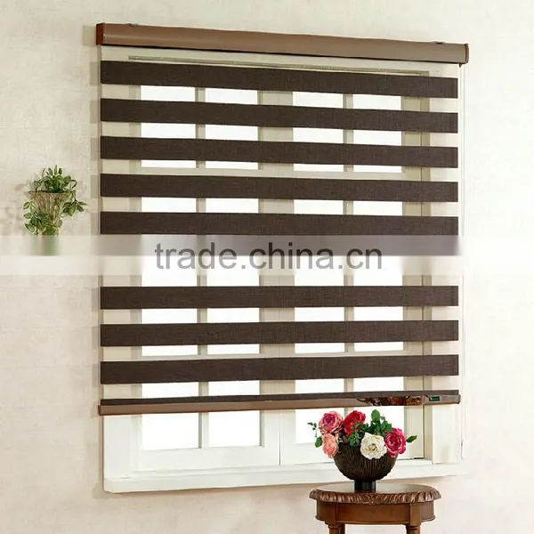 Blackout Fabric Zebra Roller Blinds From China photo-2