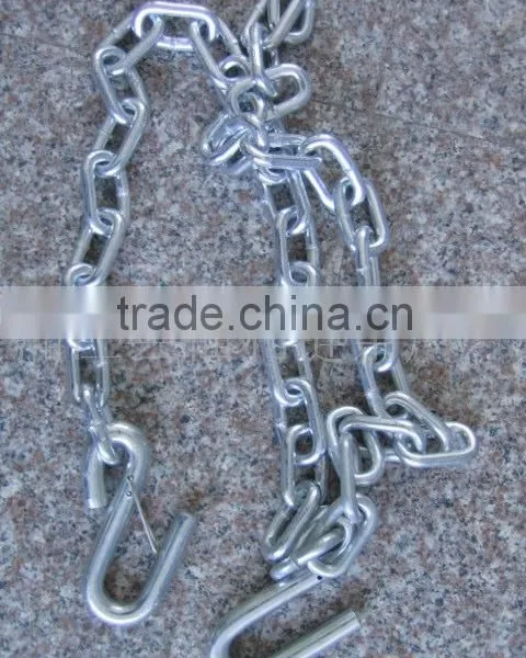 Made in China Trailer Safety Chain With S Hook