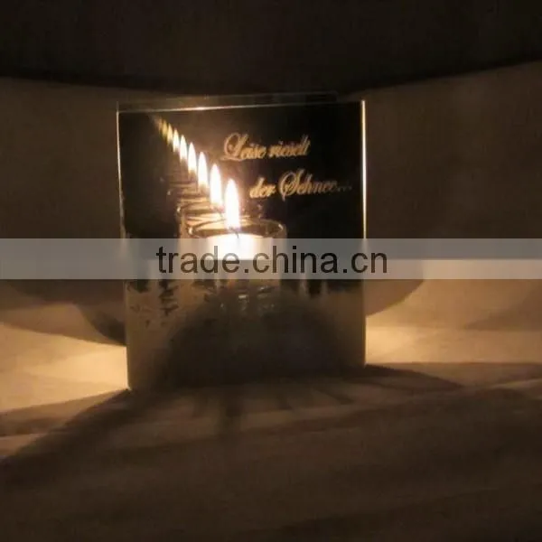 Endless Light Candle Holder,latest Products in Market,glass Christmas Tree Candle Holder