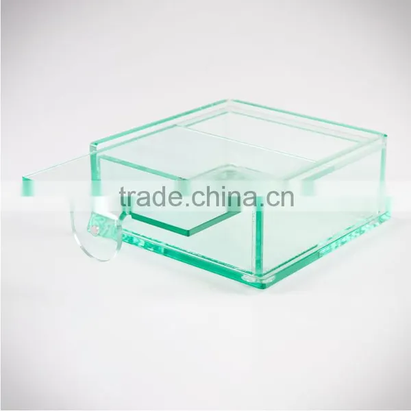 High Quality Customized Acrylic Storage Box With Sliding Lid photo-2