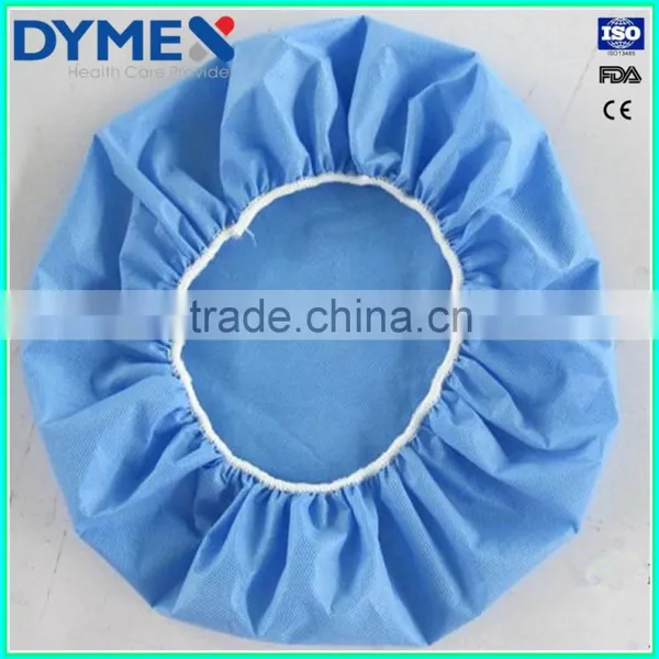 CE FDA Approved Disposable Surgical Nonwoven Bouffant Cap photo-3