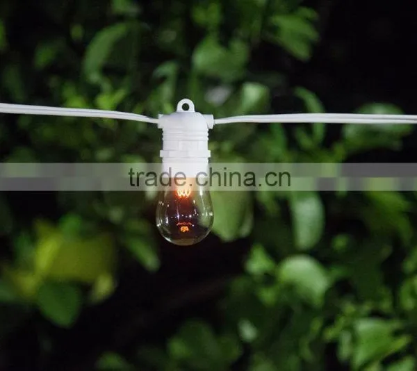Wedding Waterproof Decoration 110V 10 Socket Outdoor String Lights