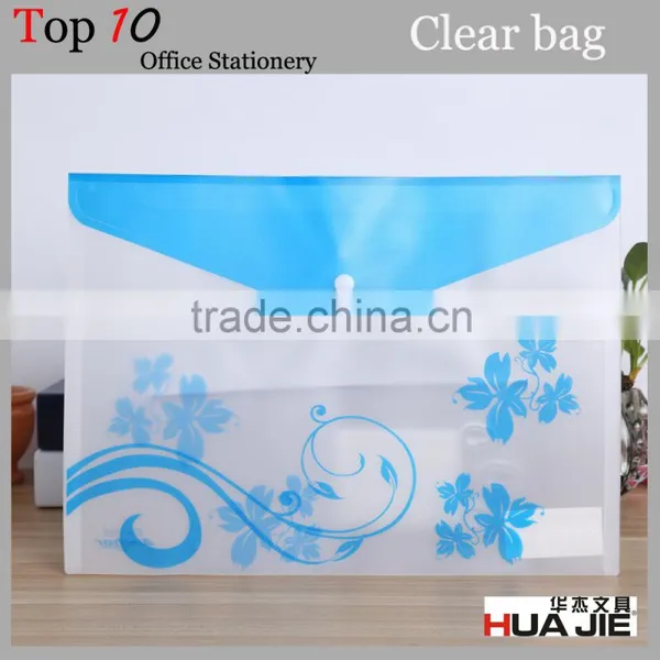 Transparent Coloured A4 pp School Supply Student Document Wallet photo-3