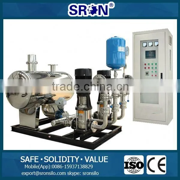 SRON Frequency Conversion Drive Water Supply Pump Equipment for Water Supply System