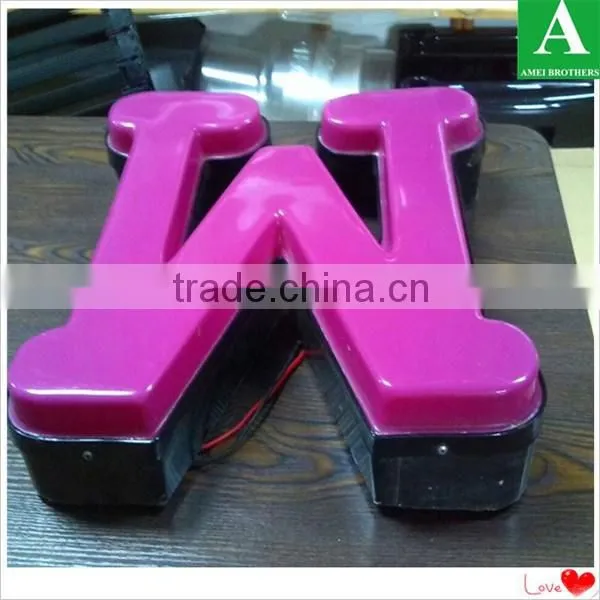 Letter Shape Plastic Vacuum Forming PMMA Outdoor Light Box photo-2