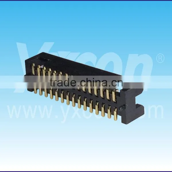 Dongguan Supplier 1.27mm Pitch Vertical SMD Two Rows With Locating Pegs Box Header Connector photo-5