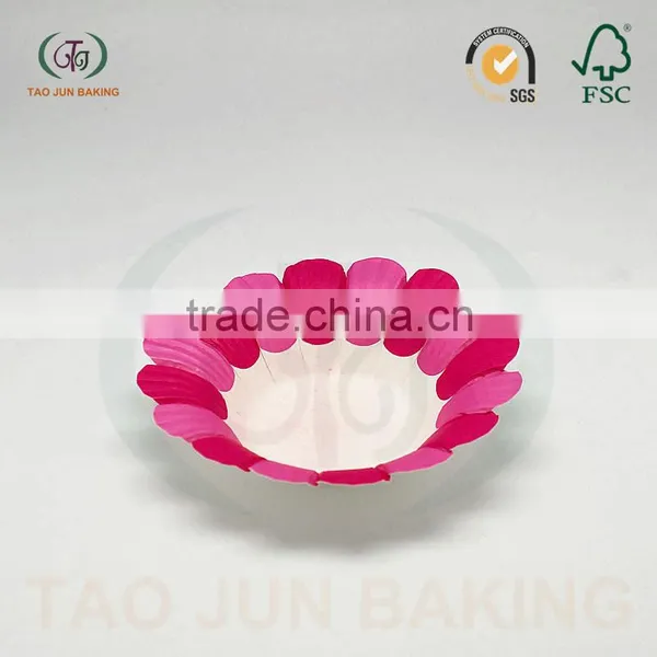 Petal Design Paper Cake Wrapper Tool/ Cupcake& Candy Container/ Food Decoration photo-5