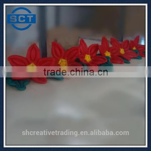 6m Promotional Red Inflatable Flower Chain for Sale photo-2