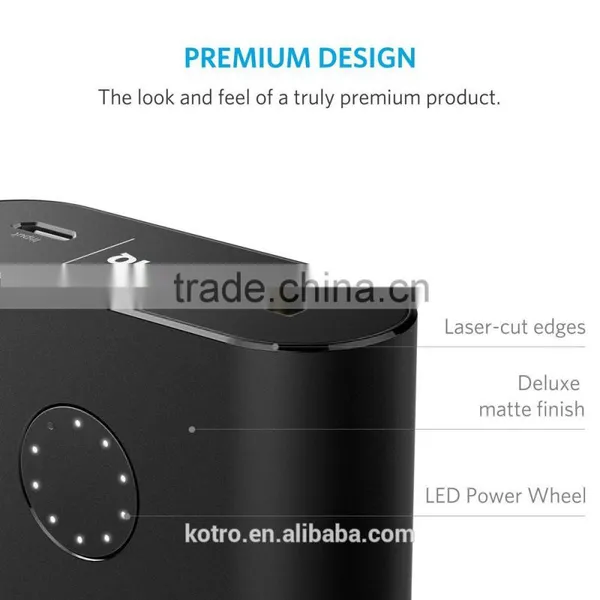 Anker PowerCore+ Fast Charging Portable Charger With Aluminum Shell and Qualcomm Certified Quick Charge 2.0 Technology photo-4