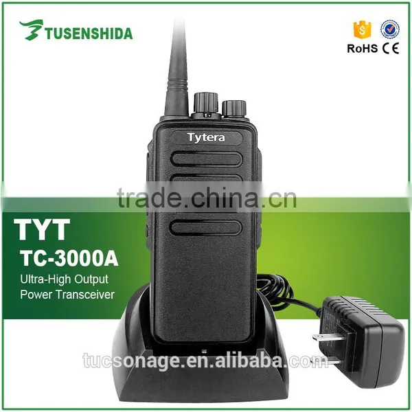 400-520MHz UHF Walkie Talkie TYT TC-3000A Long Range 10W Transceiver Quality Choice
