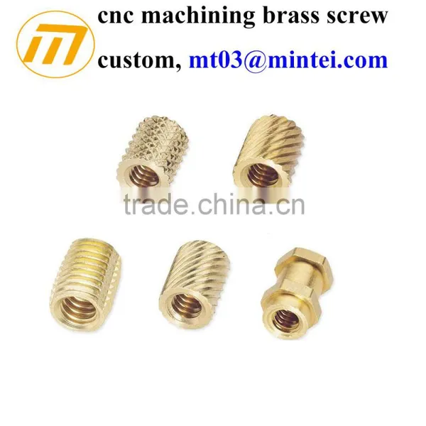 Dongguan Factory Custom CNC Machining Brass Screw photo-3