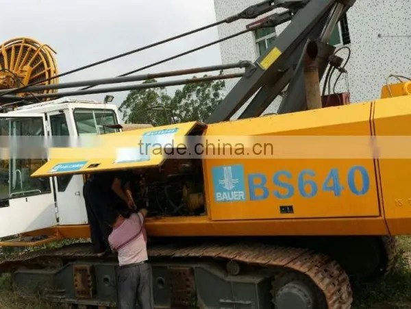 BAUER BS640 Drilling Rig for Sale Germany Used Pilling Rig photo-3