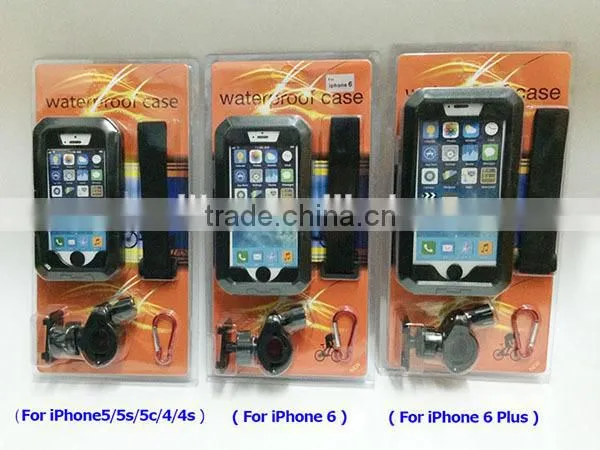 2015 New Touch Screen IPX8 8M Waterproof Phone Bike Motorcycle Holder Case for IPhone6 Plus IPhone4 4s 5 5s Protective Bag Mount Quality Choice photo-6