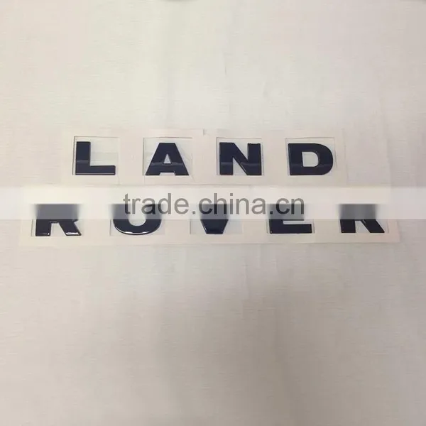Hot Sale Car Emblem 3D Self-adhesive Black ABS Plastic Car Emblem Custom photo-6