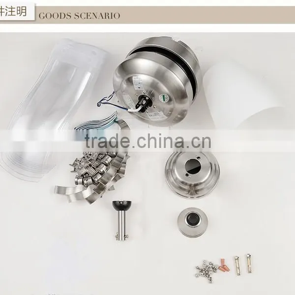 Modern Fan Light With Iron Indoor photo-6