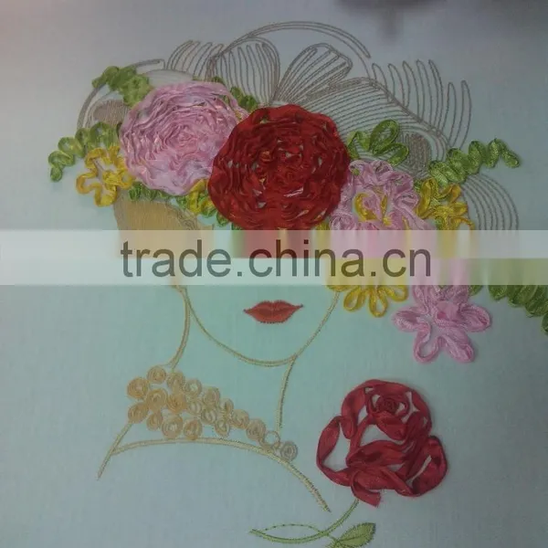 easy Cording device and Ribbon device for embroidery machine