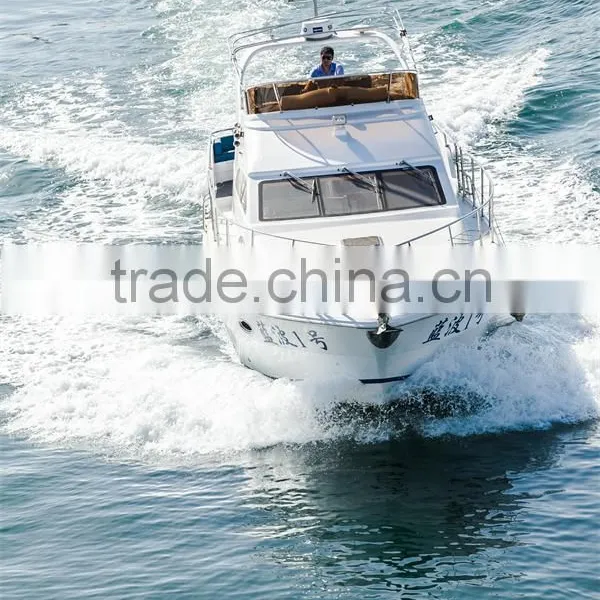 Waterwish QD 43 Feet Fiberglass Luxury Super Yacht for Sale