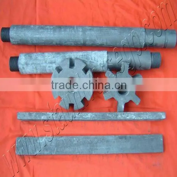 Degassing Unit Graphite Rotor and shaft with competitive price
