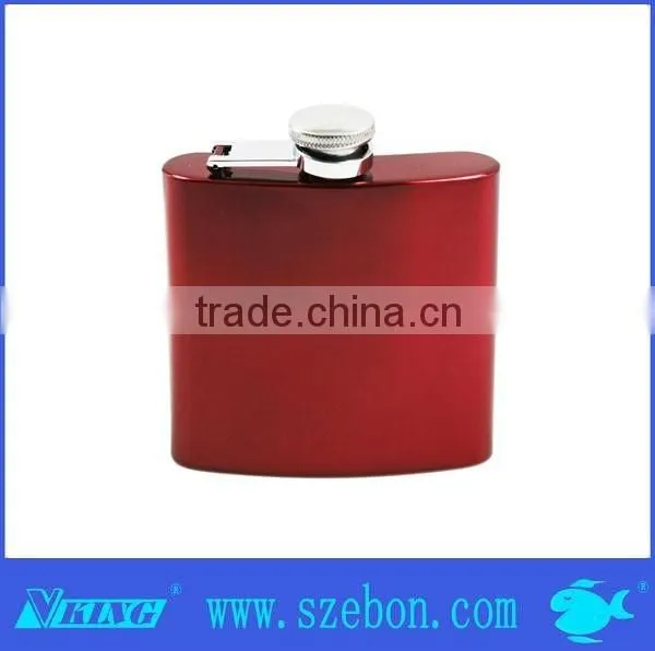 Stainless Steel Hip Flask With Cigarette Case