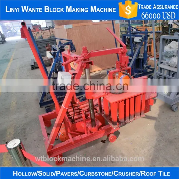 Light Moveable Concrete Hollow Block Machine QT40-3c for Sale photo-5