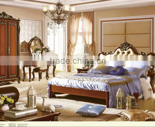 Solid Wood Bedroom Furniture Triple Bunk Bed Wholesale Italian Furniture photo-5