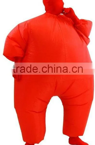 DJ-CO-102B Inflatable Trim Hooded Masked Blimpz Costume Jumpsuit photo-4