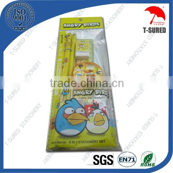 Cheap Wholesale Staionery Set ,Customized Pencil Set