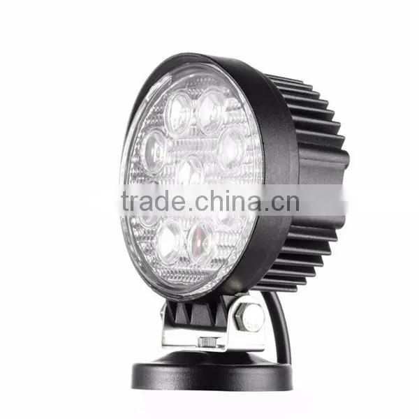 Car Accessories 12v 24v 27w Led Work Lamp, 27w Led Driving Lights, 27 Watt Offroad Led Work Light photo-2