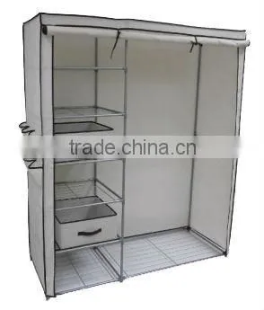 YA-059 CANVAS WARDROBE/SHOES WARDROBE/METAL WARDROBE DIY Quality Choice