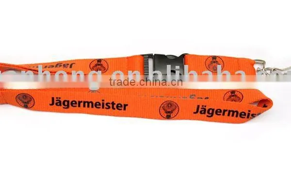 3C logo ribbon lanyards with 2*95cm