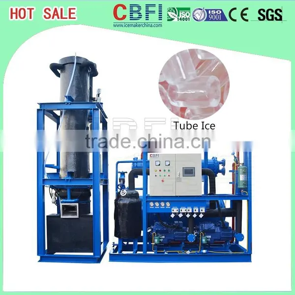 22mm 28mm 35 mm Tube Ice Maker Machine Market Popular With Ice Bin Packing photo-5