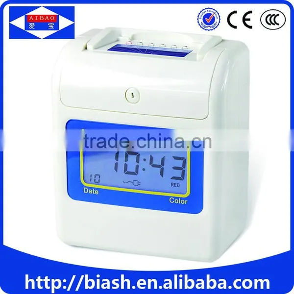 LCD Display Matrix Print Time Attendance Machine photo-4