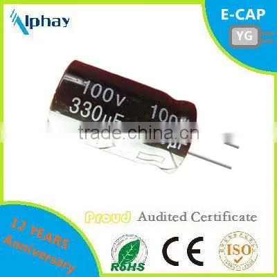 High Quality Aluminum Electrolytic Capacitor E-cap 100V for LED Driver photo-3
