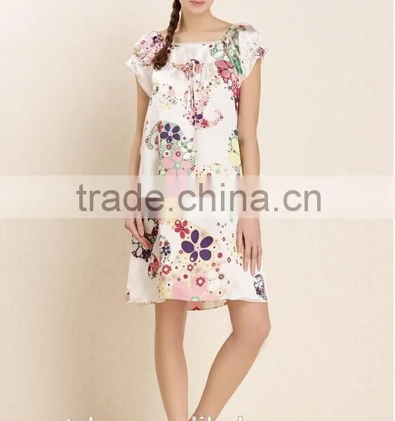 Sweet Lovely Girl's Silk Pajama photo-2