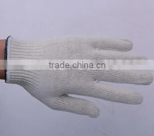 Cheapest Mixed Colorful Kintted Cotton Gloves Made in China photo-4