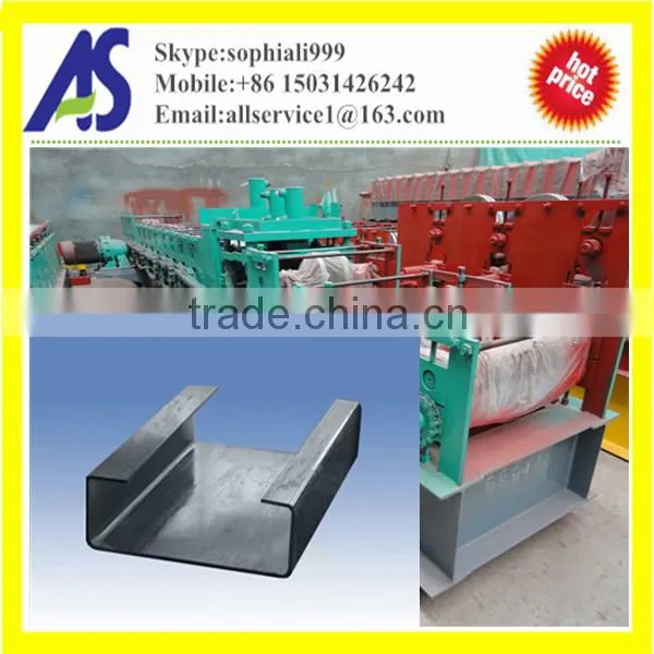 Cold Formed Steel Channel Forming Machine