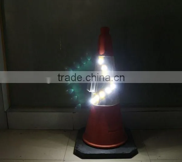 9pcs Arrow Led Lights Pvc Reflective Sleeve for Traffic Cone photo-6